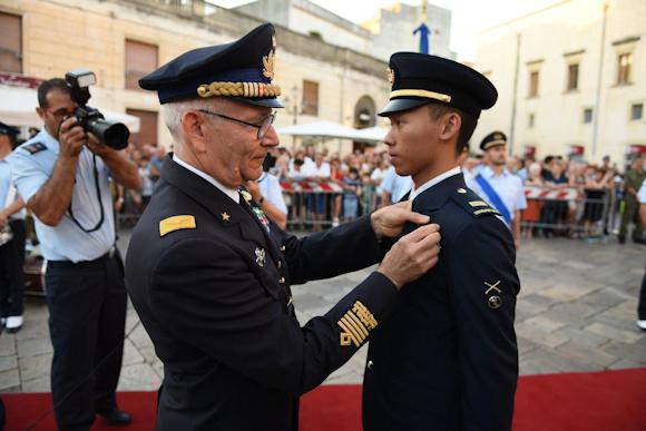 Galatina consegnati i brevetti di pilota militare agli ufficiali